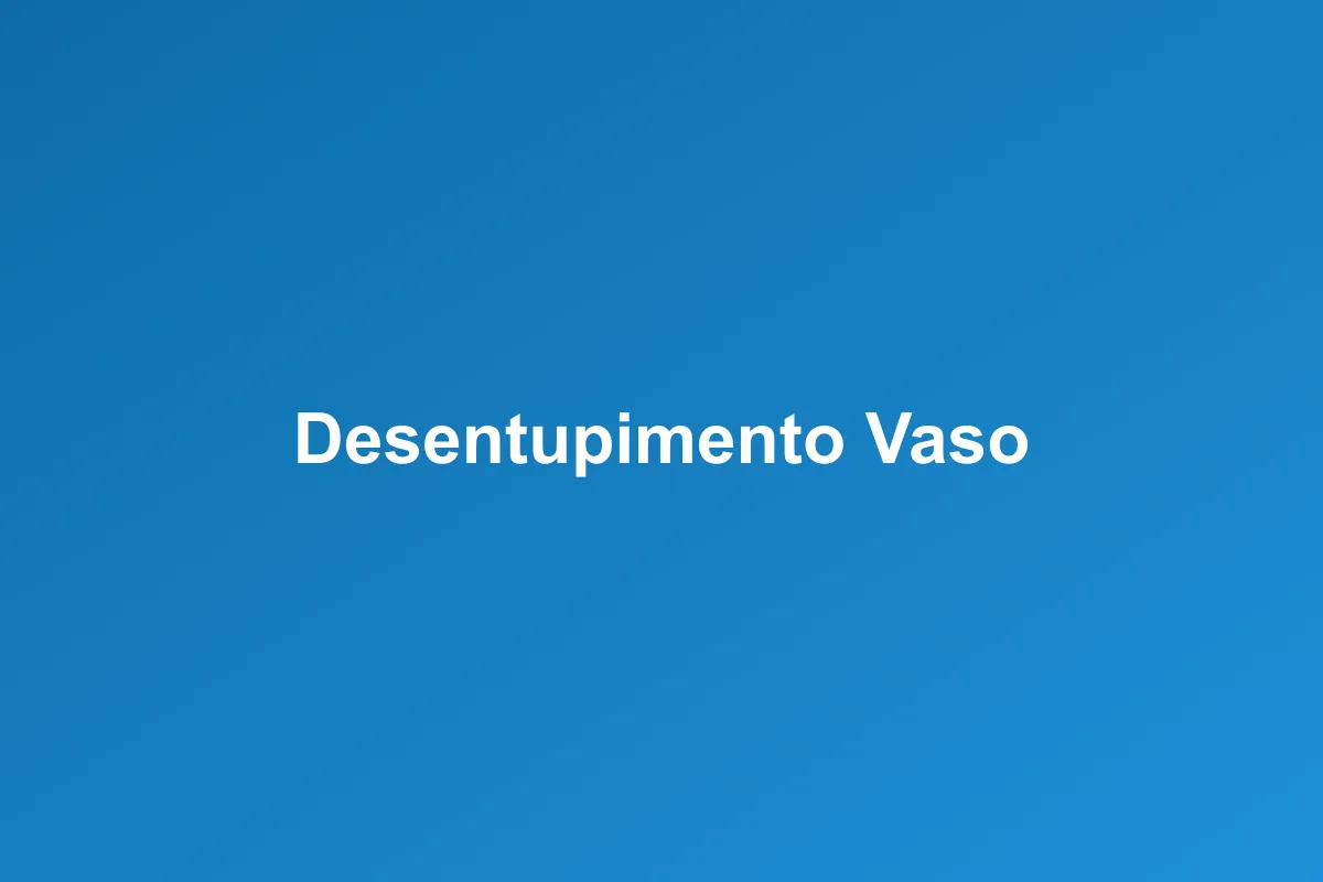 Desentupimento de vaso sanitário em Contagem – sem quebrar o piso